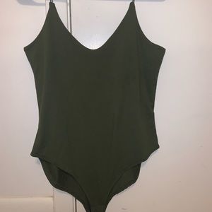 Hunter green Gaze bodysuit